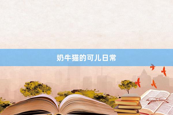 奶牛猫的可儿日常